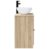 Bathroom Furniture Set Sonoma Oak Engineered Wood 3404216