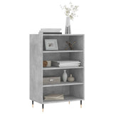 Highboard Concrete Grey 57x35x90 cm Engineered Wood 827224