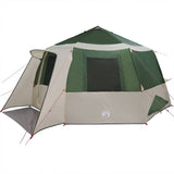 Cabin Tent 12-Person Green and Grey 500 x 500 x 294 cm 42004056