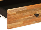 Bedside Cabinet 2 pcs Brown 40 x 33 x 46 cm Solid Mango Wood 4018295