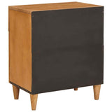 Bedside Cabinet Light Brown 50 x 33 x 60 cm Engineered Wood 4018088