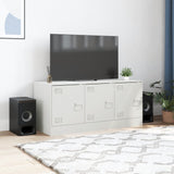 TV Cabinet White 99x39x44 cm Steel 841648