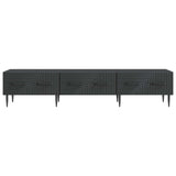 TV Cabinet with Drawer Black 147 x 34.5 x 30 cm Engineered Wood 894936