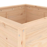 Garden Planter 82.5x82.5x78 cm Solid Wood Pine 825303