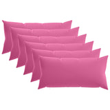 Cushion with Pillow HEERLEN 6 pcs Pink Polyester 925859