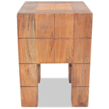 Stool Solid Mahogany Wood 244502