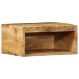 Wall-mounted TV Cabinet 40x30x19 cm Solid Rough Wood Mango 4017467