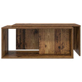 Coffee Table Set 2 pcs Old Wood Engineered Wood 8000266