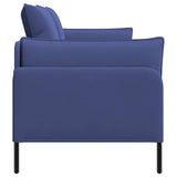 2-Seater Sofa 2-Seater Police Blue 188 x 81 x 89 cm Velvet 42048624
