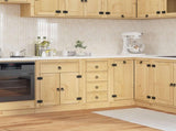 Cabinet SKI Honey Brown 40 x 46 x 81 cm Solid Pine Wood 42007566
