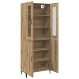 Highboard 2 pcs Artisan Oak Engineered Wood 3394588