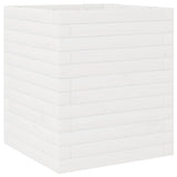 Garden Planter White 40x40x46 cm Solid Wood Pine 3282400