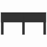 Headboard Black Oak Engineered wood 888265