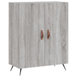 Highboard Grey Sonoma 69.5x34x180 cm Engineered Wood 3199535