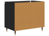 Sideboard Black Oak 60 x 35 x 70 cm Engineered Wood 882597