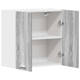 Hanging Cabinet Lyon Grey Sonoma 60x31x60 cm Engineered Wood 815112