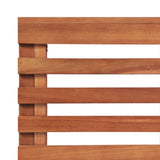 Table And Bench Set Brown Solid acacia wood Medium Foldable 44038