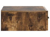 Wall-Mounted Bedside Cabinet 2 pcs Smoked Oak 49 x 34.5 x 20 cm 898966