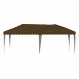 Pop-up Party Tent 575 x 290 x 245 cm Taupe 42019784