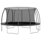 ZNTS Trampoline Set Round 488x90 cm 150 kg 92953