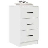 Bedside Cabinet White 38 x 38 x 66 cm Engineered wood 883374