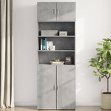 Wall Cabinet Concrete Grey 80x42.5x40 cm Engineered Wood 846127
