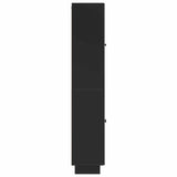 Cabinet Set 2 pcs Black 66 x 34.5 x 90 cm Engineered Wood 3416359