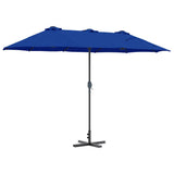 Garden Parasol 370 x 197 x 239 cm Polyester and Aluminium 42003372