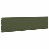 Lawn Edgings 20 pcs Olive Green 25x103 cm Cold-rolled Steel 860175