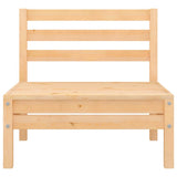 6 Piece Garden Lounge Set Solid Pinewood 3082542