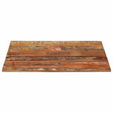 Rectangular Table Top 70x90 cm 15-16 mm Solid Reclaimed Wood 286050