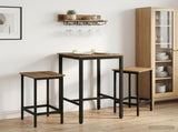 Bar Stool 2 pcs Artisan Oak 40 x 32 x 64 cm Engineered Wood 8006138