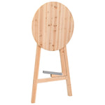 Foldable Bar Table 78 cm Fir Wood 45532