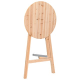 Foldable Bar Table 78 cm Fir Wood 45532