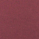 Corner Bed Frame with Headboard Wine Red 90 x 200 cm Fabric 42016120