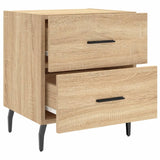 Bedside Cabinet Sonoma Oak 40x35x47.5 cm Engineered Wood 827346