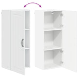 Wall Cabinet LUCCA White 40 x 31 x 100 cm Engineered Wood 885115