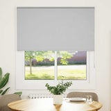 Roller Blind Blackout Light Grey 135x175 cm Fabric Width 131.6 cm Polyester 4011421