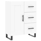 Highboard White 69.5x34x180 cm Engineered Wood 3196035