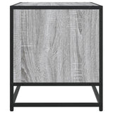 TV Cabinet Grey Sonoma 120.5x40x46 cm Engineered Wood and Metal 848892