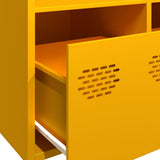Sideboard Mustard Yellow 101.5x39x73.5 cm Cold-rolled Steel 851367