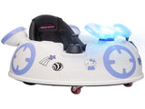 Hello Kitty Kids Ride on Bumper Car with Remote Control, Two Joysticks, Music, Lights, Safety Belt, T3398P378937