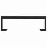 Furniture Feet 12 pcs Black 341 x 40.5 x 100 mm Iron 864809