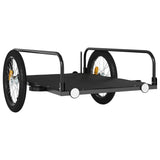 Bike Trailer Black 135x70x37 cm Iron 94203