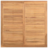 Coffee Table Brown 85 x 85 x 45 cm Solid Teak Wood 42002299