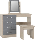 ZNTS Nevada 4 Drawer Dressing Table Set 100-105-016