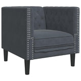 Living Room Couch 3 pcs Dark Grey 194 x 74.5 x 70.5 cm Velvet 3385868