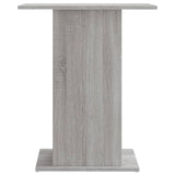 ZNTS Aquarium Stand Grey Sonoma 60.5x36x72.5 cm Engineered Wood 833645