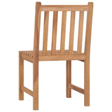 Garden Dining Set Natural Teak Large Seats 7 Rectangular 3059945