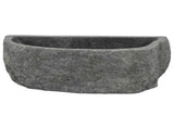 Wall-mounted Basin Grey 45 x 35 x 15 cm River Stone 4103952